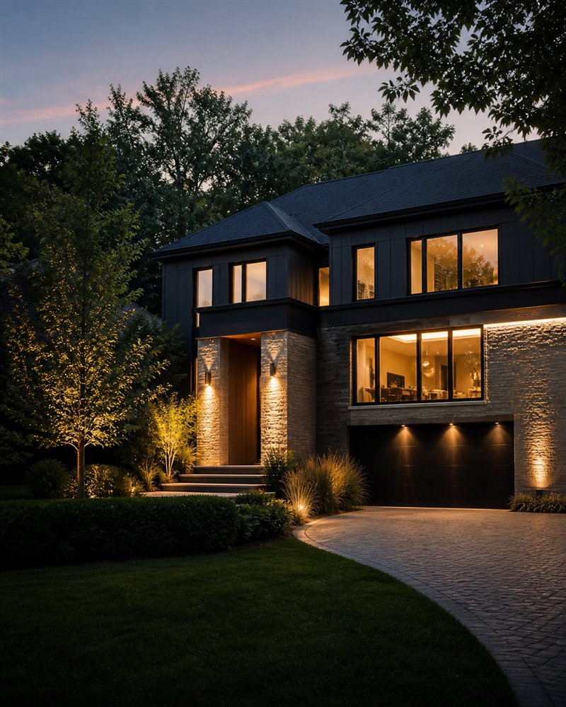 Modern residential home in Etobicoke